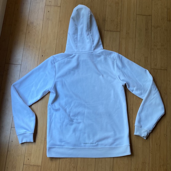 Under Armour - Womens - Small - White and silver accent sweatshirt - Picture 4 of 8